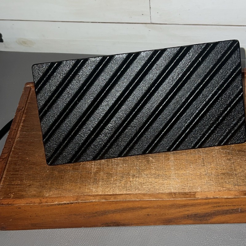 Char-Broil Outdoor Cast Iron Burger/Stake Grill Press Heavy Duty gallery
