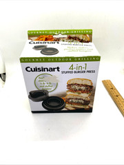 Cuisinart CSBP-200A Stuffed, 4-In-1 Burger Press (open box)