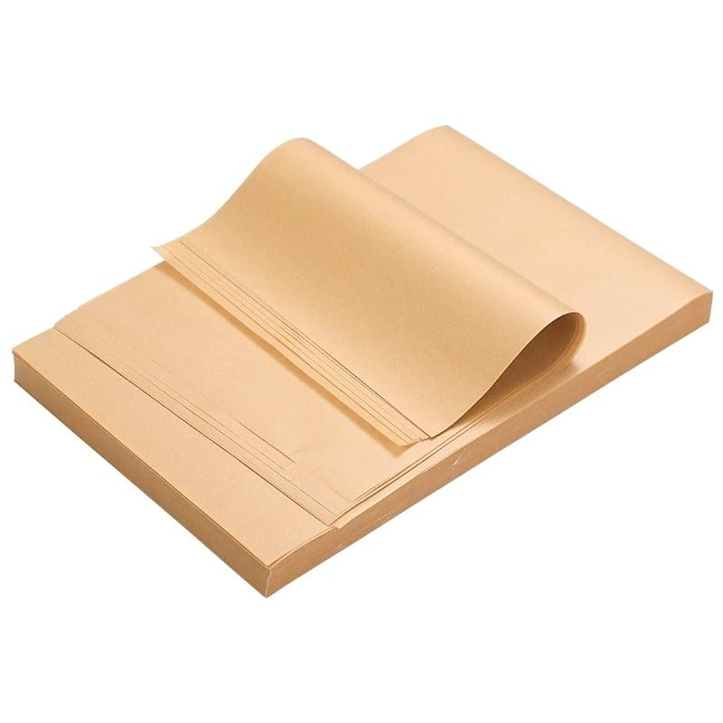 Suiwen 150pcs Unbleached Wax Paper Sheets Sandwich Wrapping 25*22, gallery