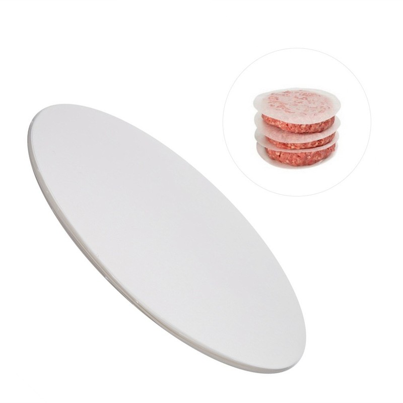 NonStick Round Shape Grill Press Meat Beef Maker Patty Mold Making Tool(Silicone gallery