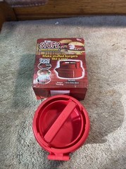 Stufz Americas Stuffed Burger Maker Press As Seen on TV 1 Burger Maker n Box NOS