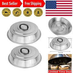 Professional-Grade Cheese Melting Dome – Dual Set for Culinary Excellence