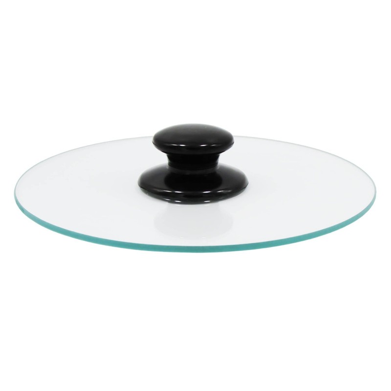 Round Bacon Press & Splatter Shield - 8 Inch Tempered Glass for Perfectly Flat B gallery