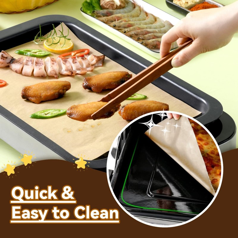 Air Fryer Liners Disposable for Emeril Lagasse 26 QT Extra Large Large, Beige gallery