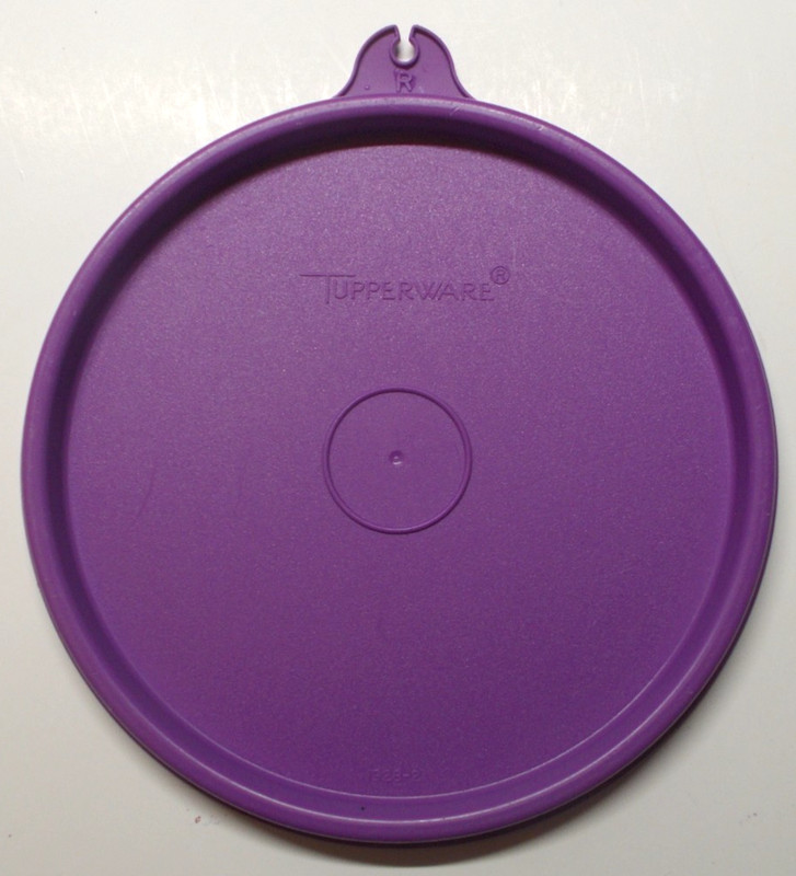 Tupperware 1/3 Pound Hamburger Press 1926 with 2 Stackers & Lid gallery