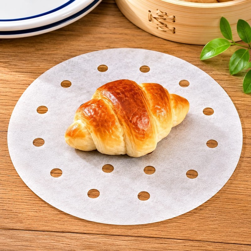 Steamer Paper 20cm 50PCS Non-Stick Oilproof Steaming Paper gallery