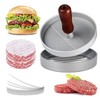 Hamburger Press Patty Maker Mold with 100 Pcs Wax Disc Papers for Cooking gallery