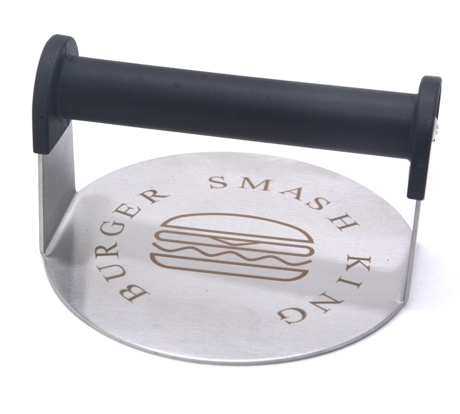 Stainless Steel Burger Smash Press,Hamburger Press for Griddle, Bacon Press, ... gallery