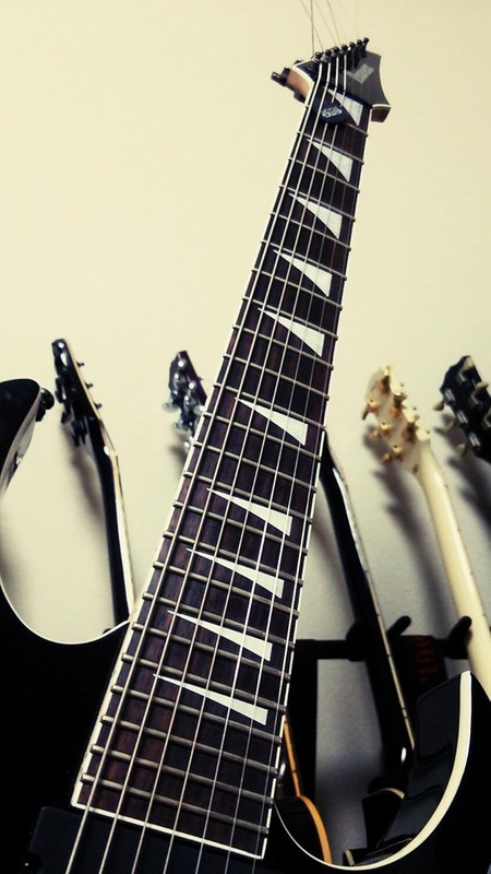 Fretboard Markers Inlay Stickers Decals for Guitars & Bass - Shark-Fin Jackson gallery