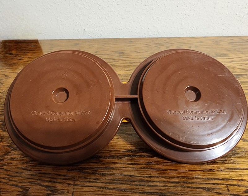 Charcoal Companion Hamburger Press Patty Veggie Stuffed Burger Mold Grill 2005 gallery