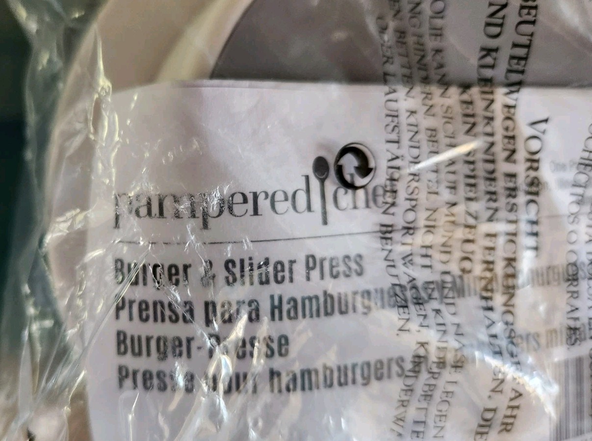Pampered Chef Burger And Slider Press NEW in Sealed Package #1174 gallery