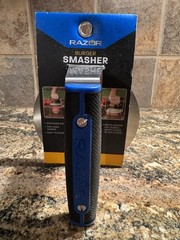 Razor Stainless Steel Burger Smasher w Rubber Grip Stay Cool Handle