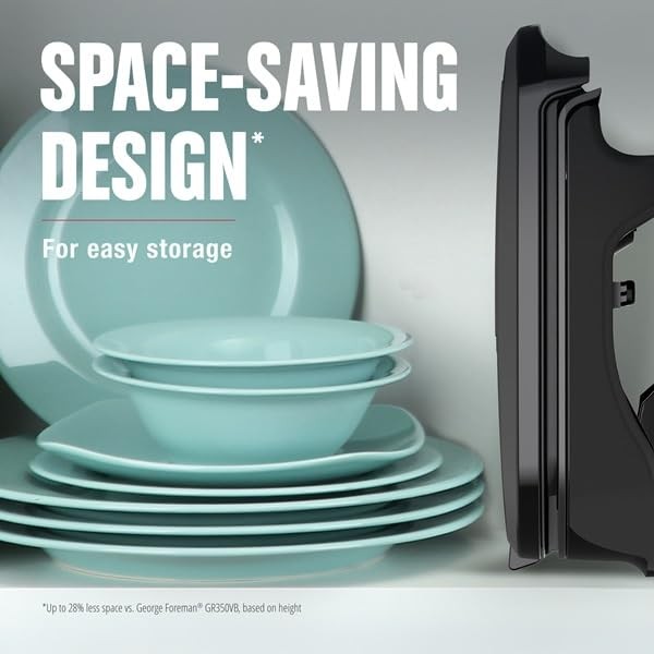 FamilySize Grill & Panini Press, Nonstick Ceramic Coating, FatRemoving Slope,... gallery