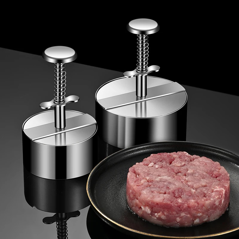 Hamburger Makers Non-Stick Smash Burgers Press Thickness Adjusted Tools gallery