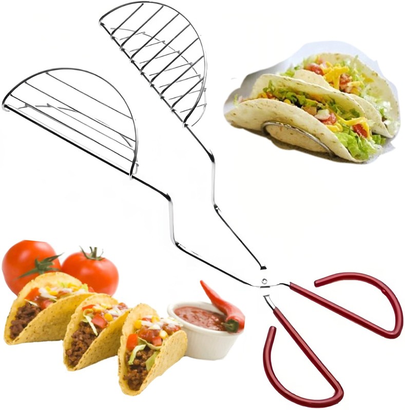 Taco Maker Press Fried Taco Shells Mold Crisp Deep Fryer Kitchen Tools Gadgets gallery