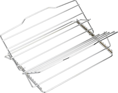 BRADSHAW INTERNATIONAL 23803 Chrome Adjustable Roast Rack Medium, Silver gallery