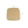 Air Fryer Parchment Paper Liners（11"×11"） Square 100Pcs 11 x 11 inches, Brown gallery