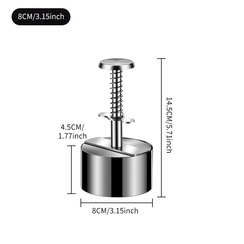 Hamburger Makers Non-Stick Smash Burgers Press Thickness Adjusted Tools gallery