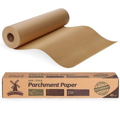 Unbleached 15 x 200 ft Parchment Baking Paper Roll – 250 Sq.Ft,