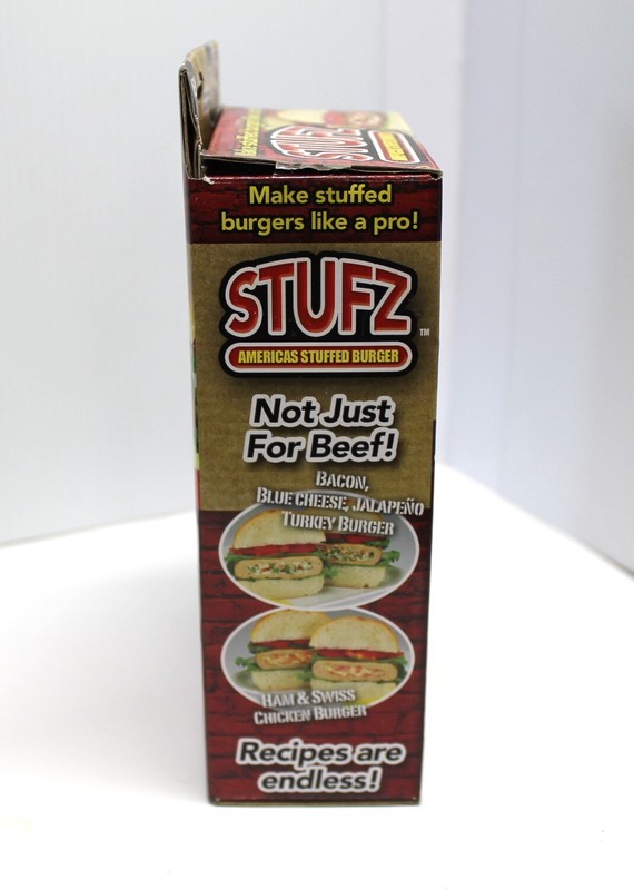 STUFZ Stuffed Burger Press, New In Box As Seen On TV gallery