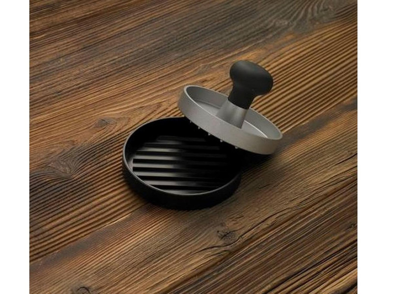 Burger Press, 11 Cm, 4.3 In, Silver gallery