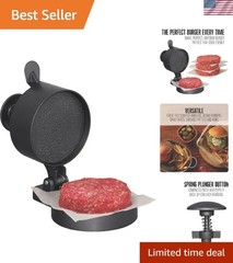 Burger Press, Makes 4 1/2″ Diameter Patties for Hamburger, Crab Cakes, Sausag…