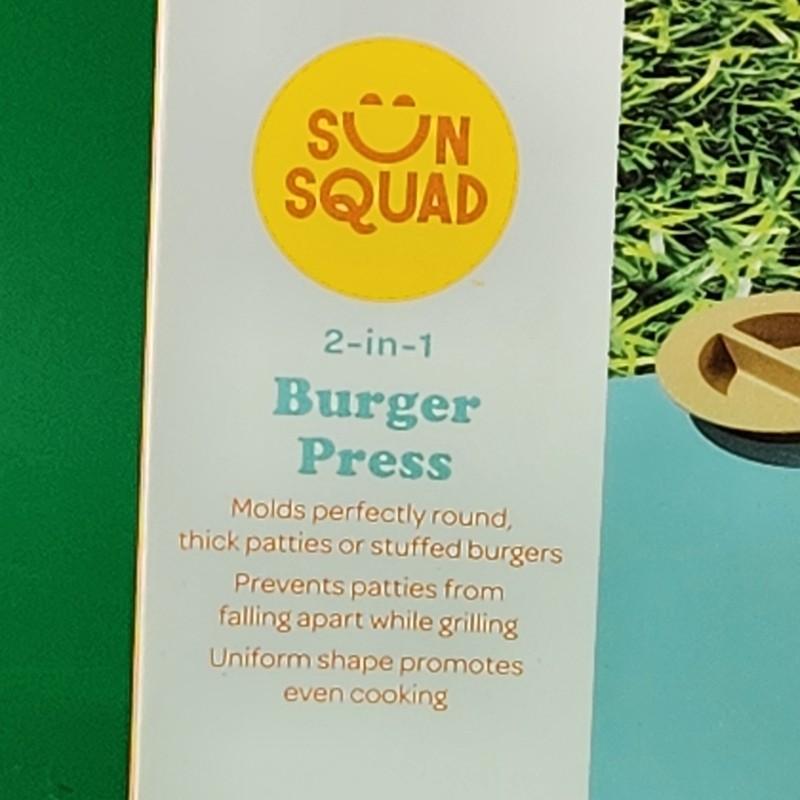 2-in-1 Burger Patty Press & shape Maker by Sun Squad gallery
