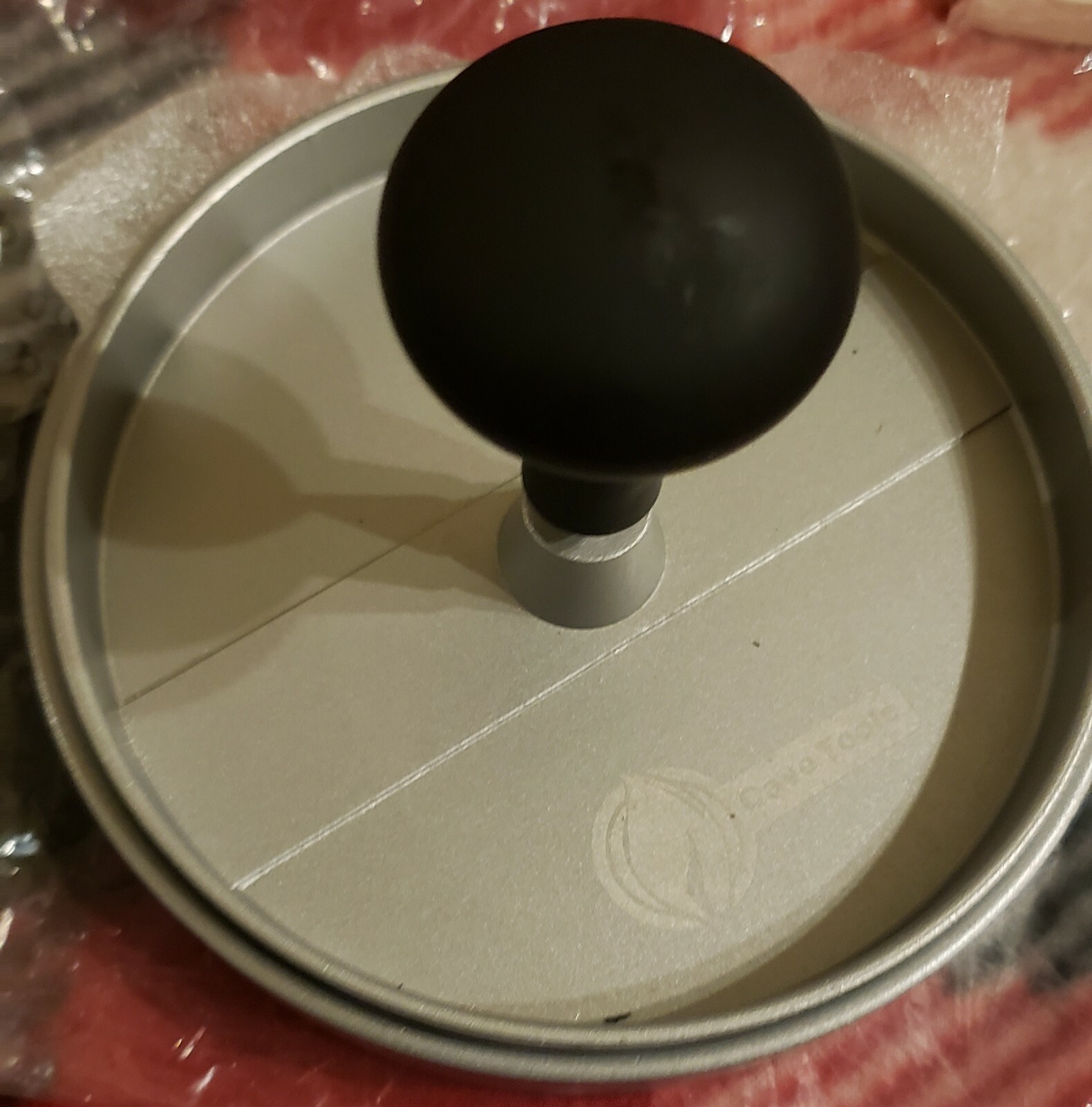 Cave Tools Burger Press Perfectly Formed Hamburger Maker Includes 200 Non gallery