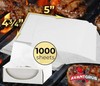 Restaurant-Grade Hamburger Patty Paper 1000 Pack - HAMBURGER MEAT NOT INCL. N... gallery