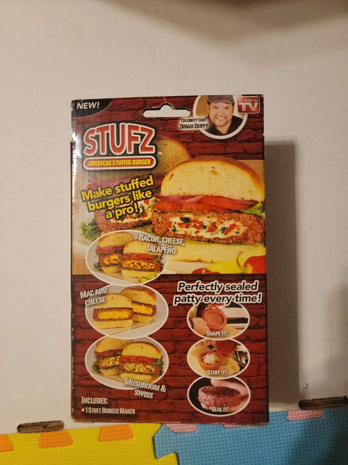 Stufz Stuffed Burger Press - Hamburger Patty Maker - As Seen On TV gallery