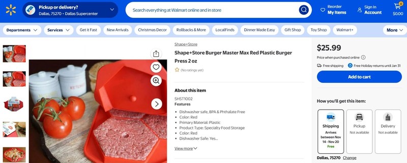 Shape+Store Burger Master MAX gallery