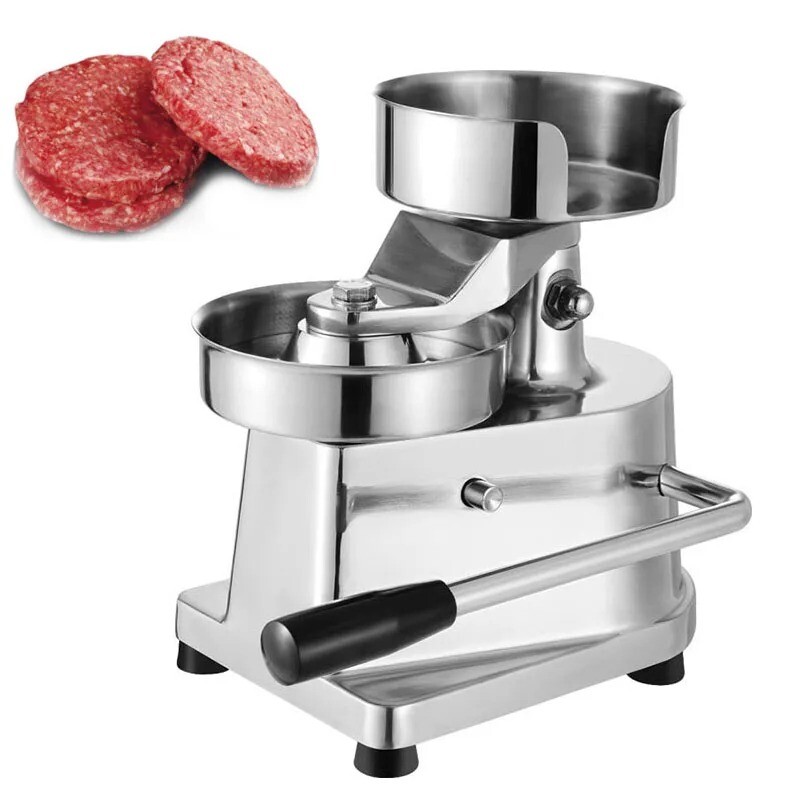 Manual Hamburger Press 100-150mm Burger Maker Machine Hamburger Press gallery
