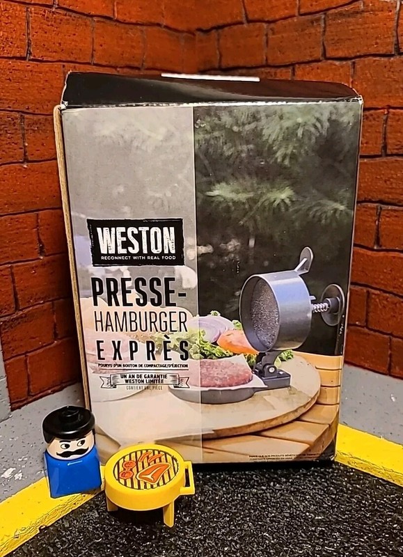 NEW Weston Burger Express Burger Press w/ Patty Ejector Model 07-0310-W gallery
