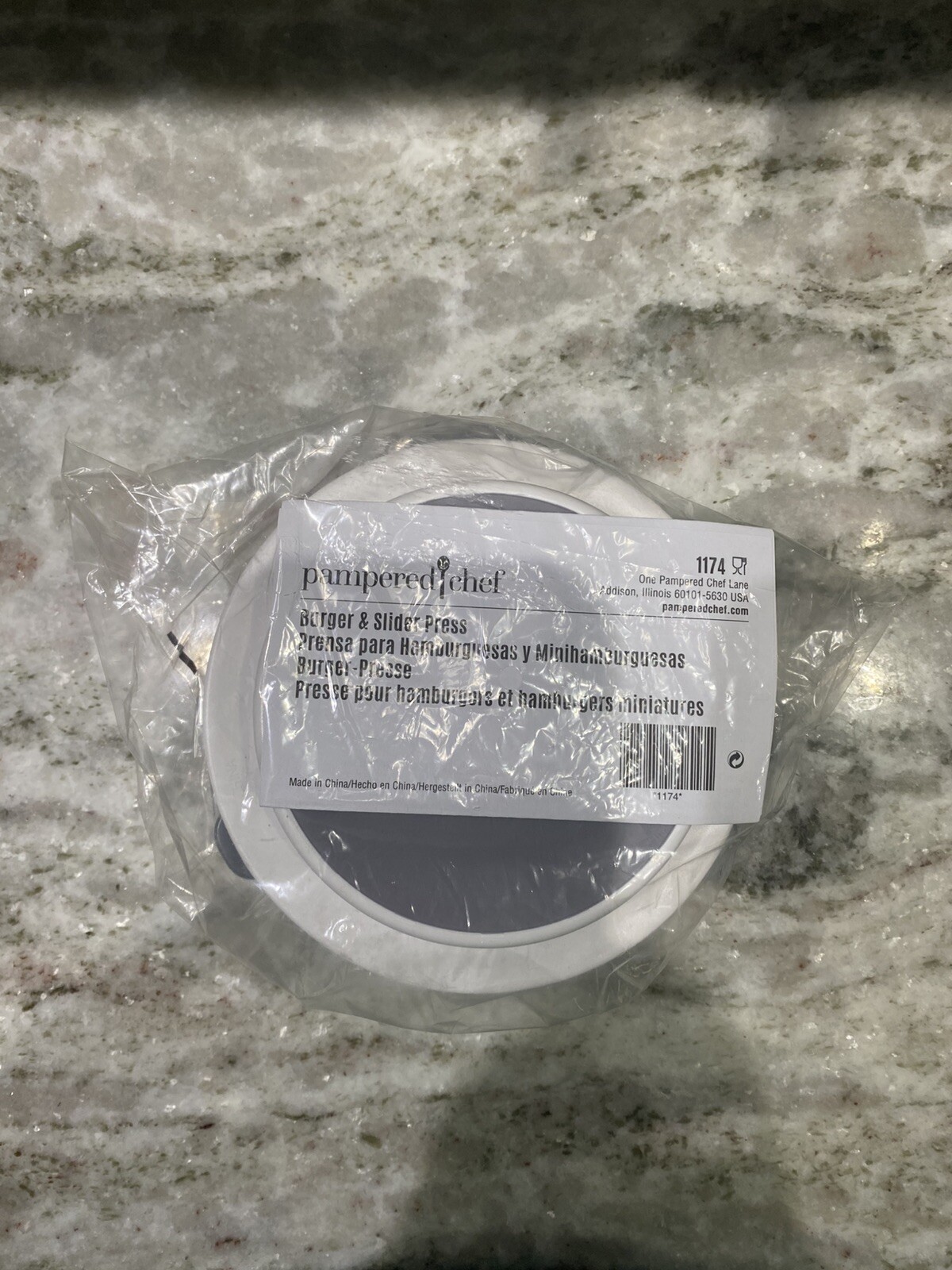 Pampered Chef #1174 Burger & Slider Press (Factory Sealed) gallery