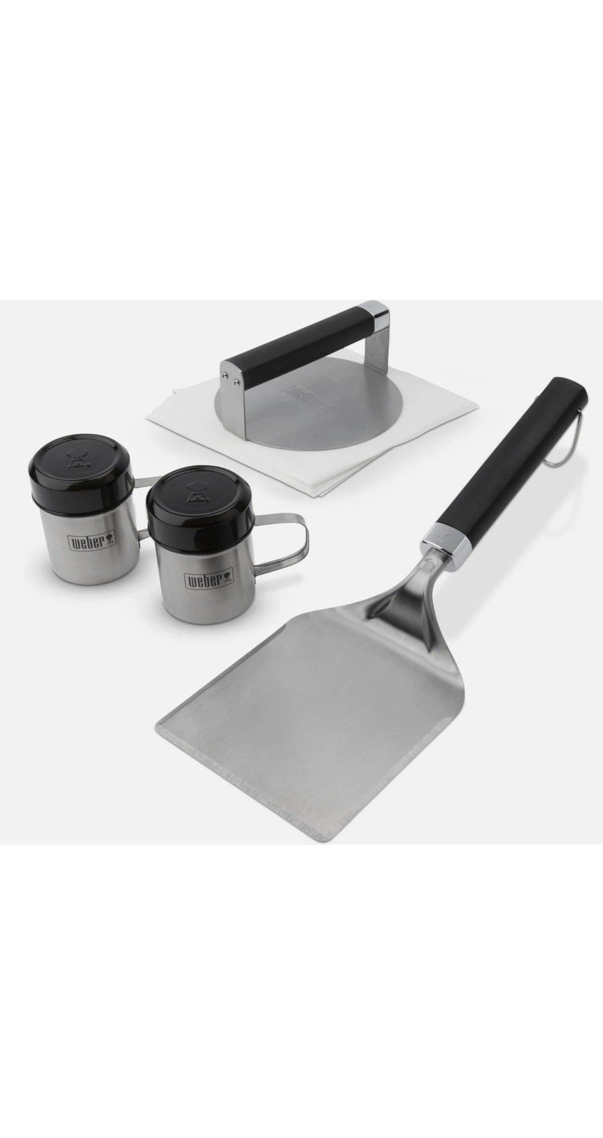 Weber Griddle Smashed Burger Set (New in box) gallery