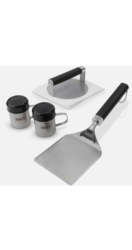 Weber Griddle Smashed Burger Set (New in box) gallery