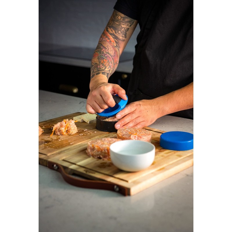 Napoleon Gourmet Burger Press Kit - Hamburger and Slide Press, Stuffed Burger... gallery