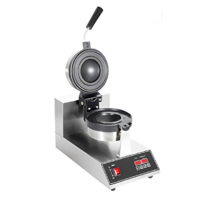 UFO Burger Single Head Panini Press Baker Waffle Maker Ice Cream Machine110/220V gallery