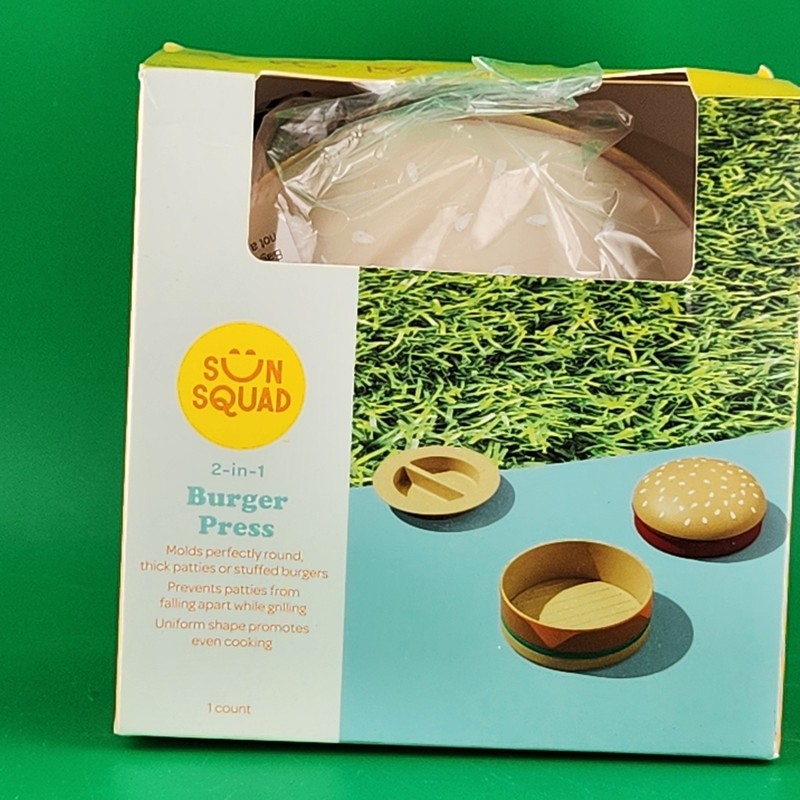 2-in-1 Burger Patty Press & shape Maker by Sun Squad gallery
