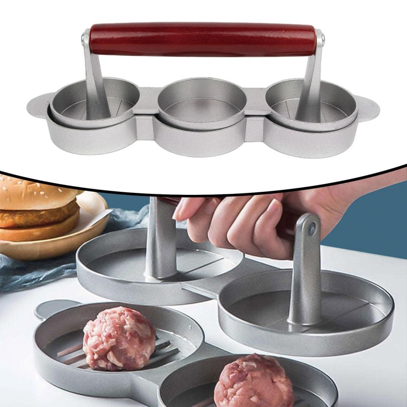 Burger Press Aluminum Alloy Meat Presser gallery
