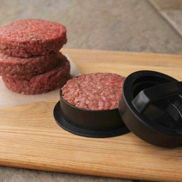 Non Stick Stuffed Burger Press 3 IN 1 Hamburger Patty Molds Maker BBQ Kitchen gallery