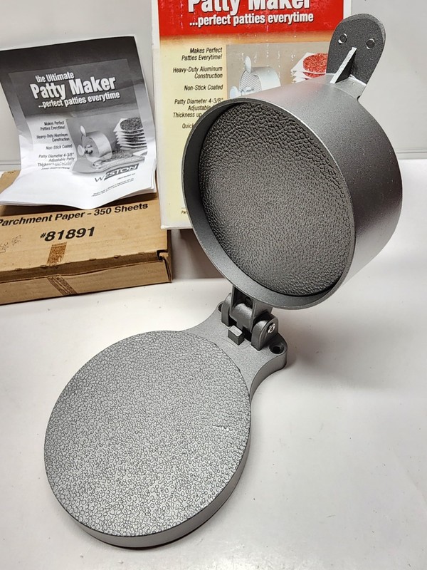 Weston The Ultimate Patty Maker With Parchment Paper Sheets gallery