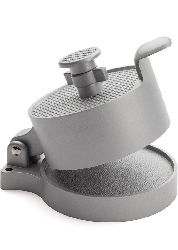Cuisinart Adjustable Aluminum Burger Press | Gourmet Outdoor Grilling | NIB gallery