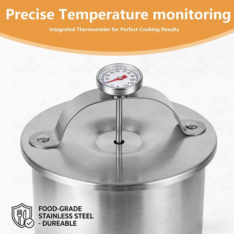 Ham Press,Deli Meat Press Stainless Steel,Lunch Meat Press Mold for Deli Meat... gallery
