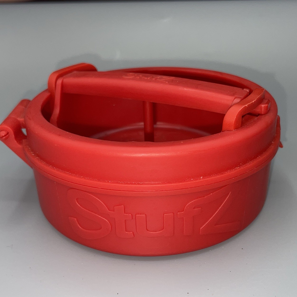 Stufz Stuffed Burger Press-Hamburger Patty Maker ( As-Seen-On-TV ) Red gallery