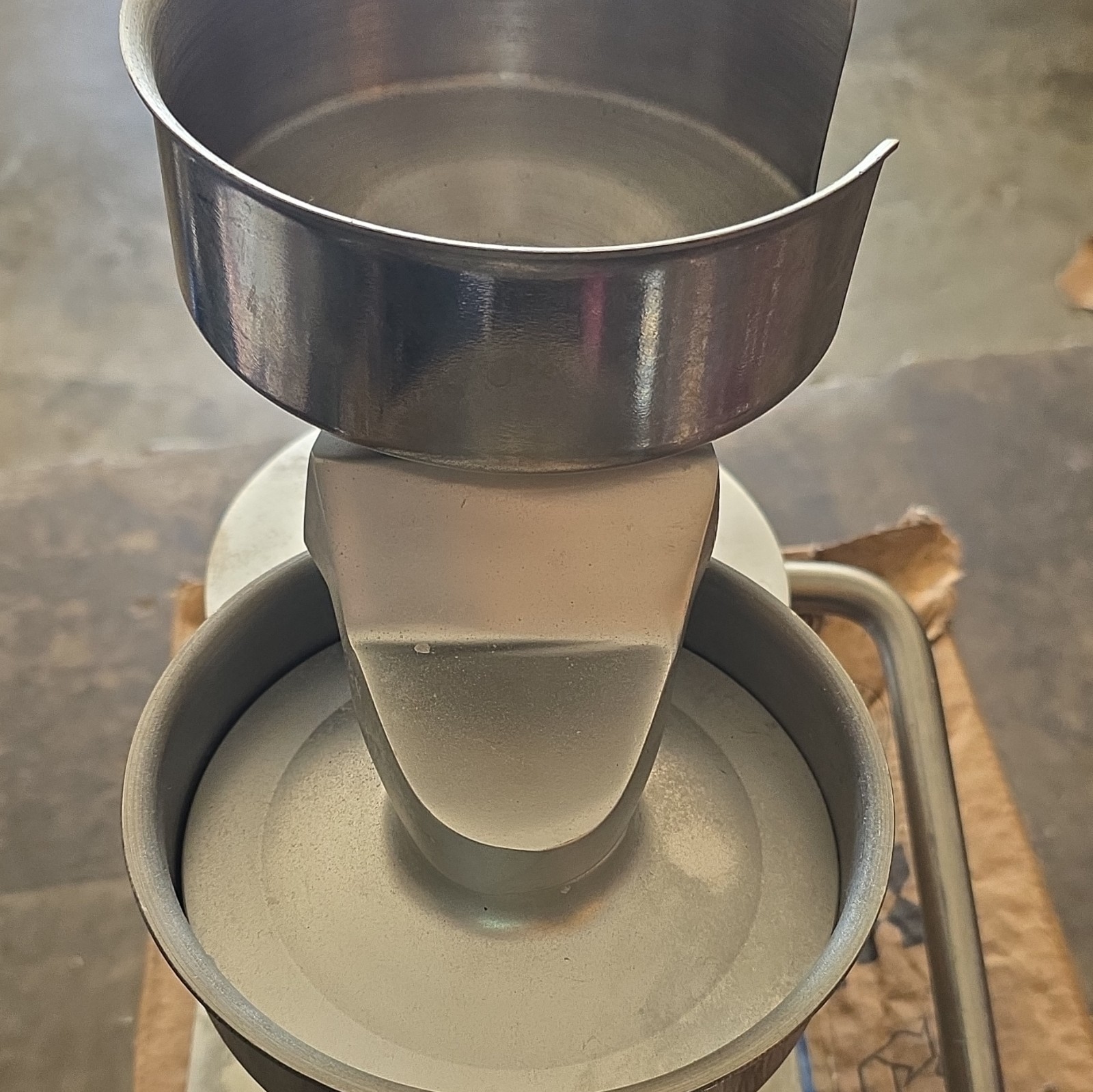 Eurodib Manual Single Large Burger Press Silver gallery