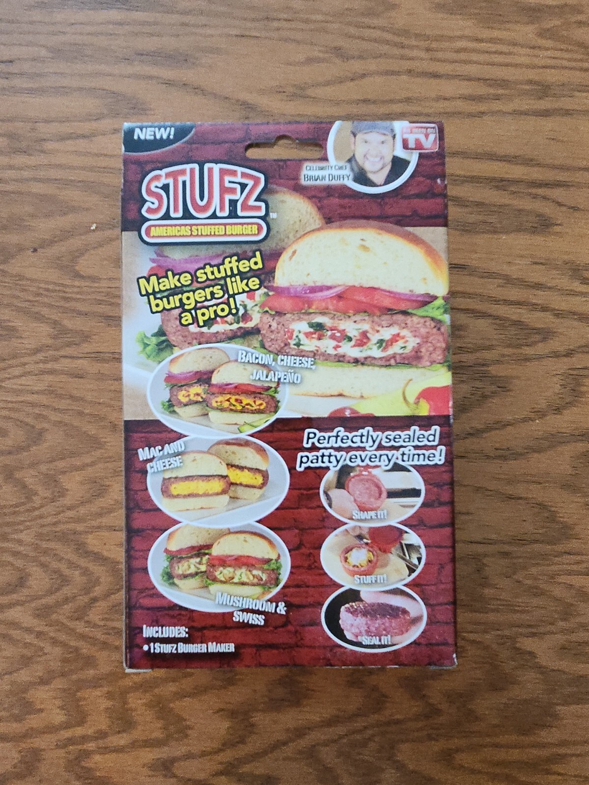 Stufz Stuffed Burger Press - Hamburger Patty Maker - As Seen On TV gallery