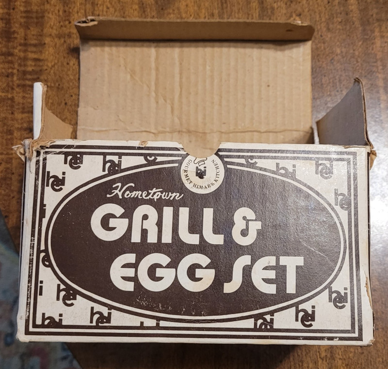 Vintage Home Town Grill Press - Pig & Flowers Design - NICE gallery
