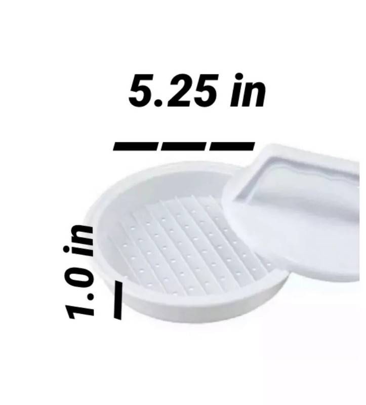 Hamburger Patty Maker Burger Press Meat Mold Ground Beef Sliders 5.25x1-in gallery