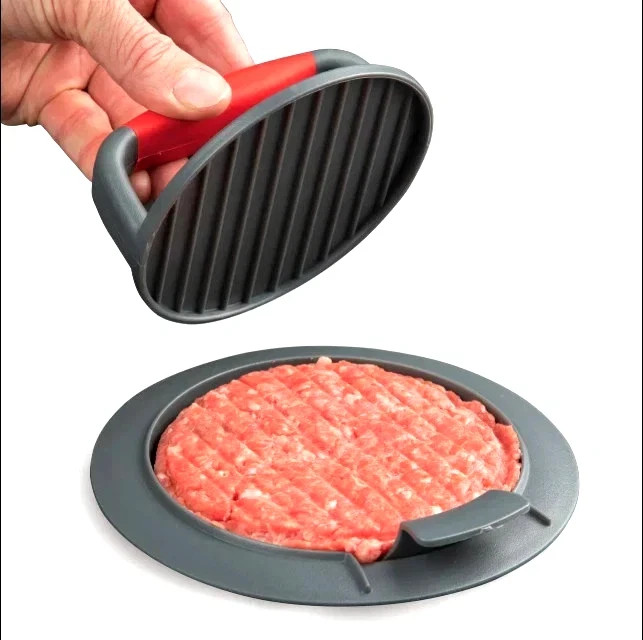 🍔 Perfect Burger Press Patty Maker – 4.5" 6oz | Even Cooking I ONEDAY SHIPP!!! gallery